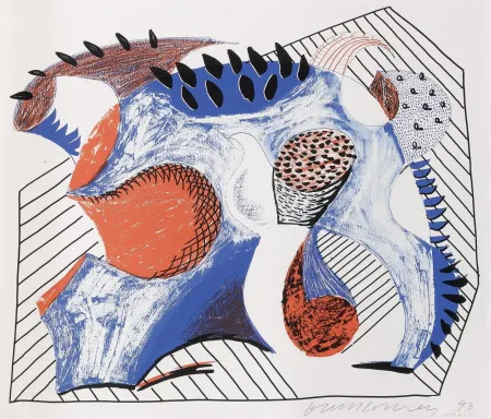 Múltiplo Hockney - Untitled (for Joel Wachs)