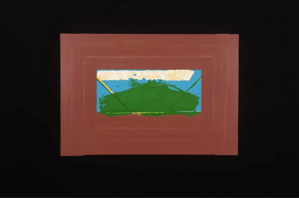 Serigrafia Hodgkin - Indian Views Suite – Plate G