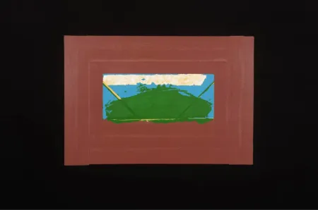 Serigrafia Hodgkin - Indian Views Suite – Plate G