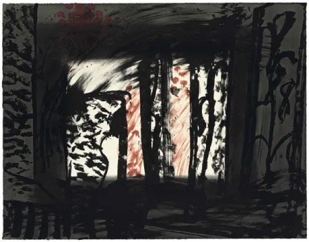 Litografia Hodgkin - Sand