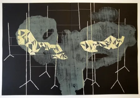 Litografia Honegger - Transmissions