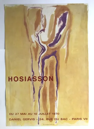 Cartaz Hosiasson - Galerie Daniel Gervis