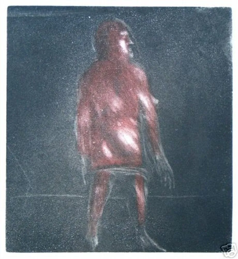 Água-Forte E Água-Tinta Hrdlicka - Mary