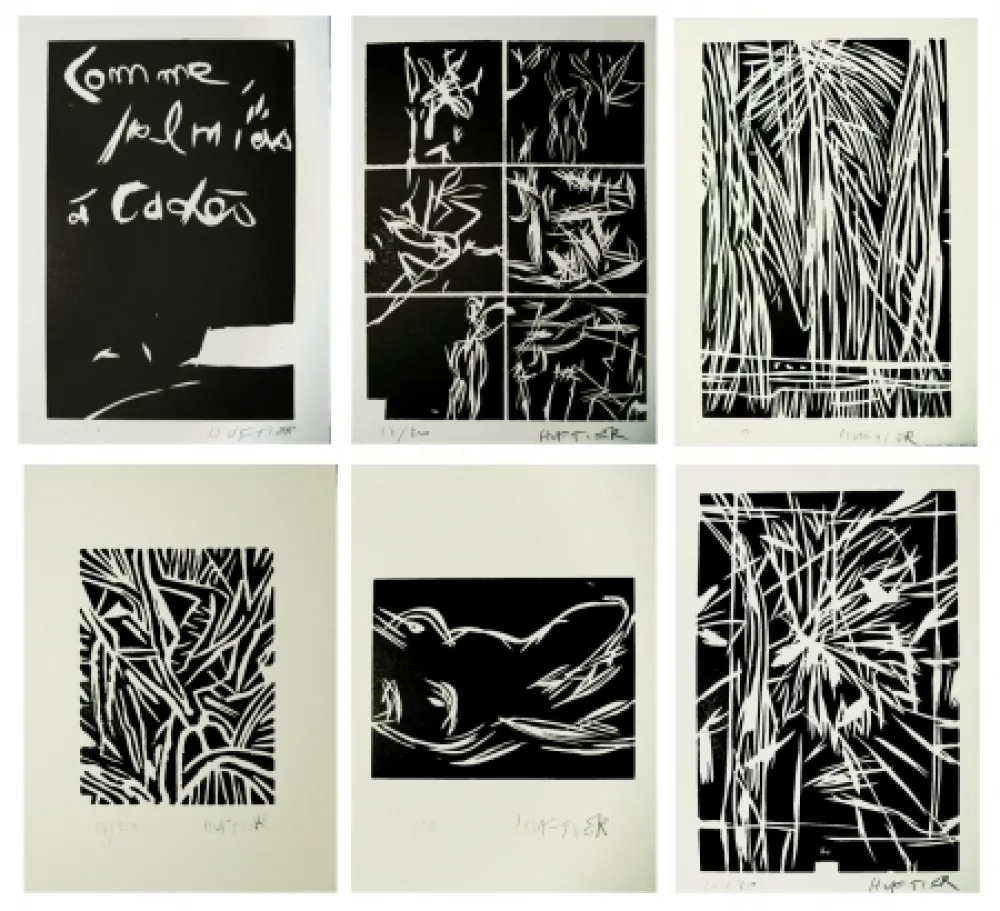 Livro Ilustrado Huftier - Comme Palmiers à Cadès