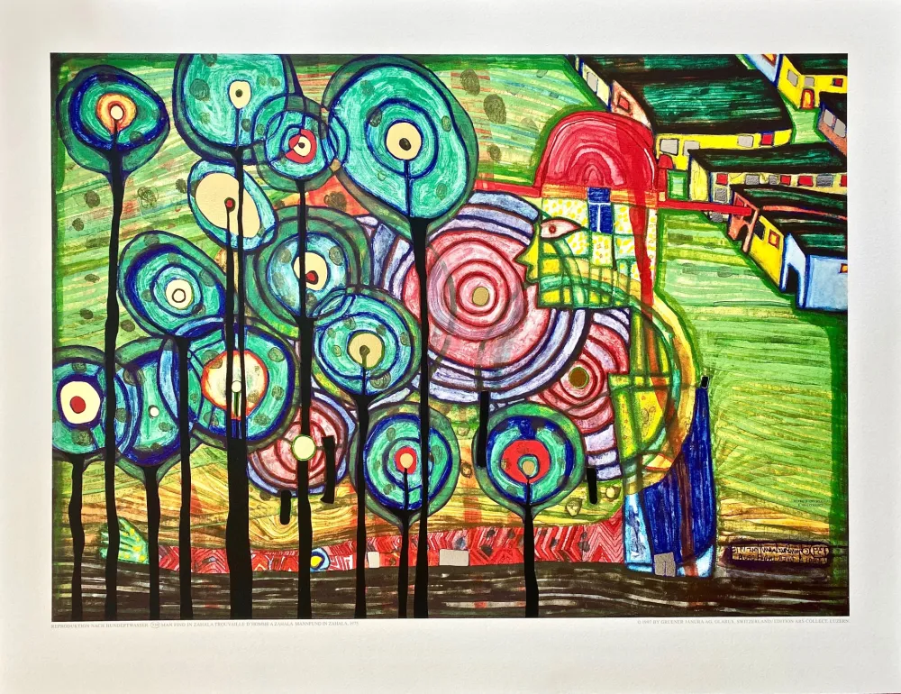 Sem Técnica Hundertwasser - 739 Mannfund in Zahala / man find in zahala