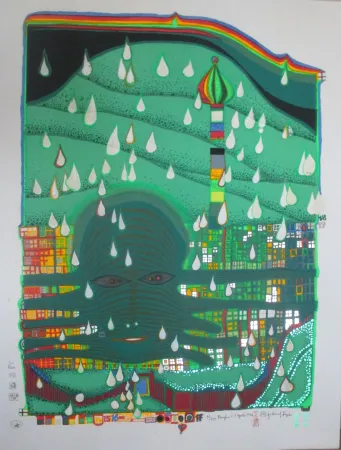 Serigrafia Hundertwasser - Green Power