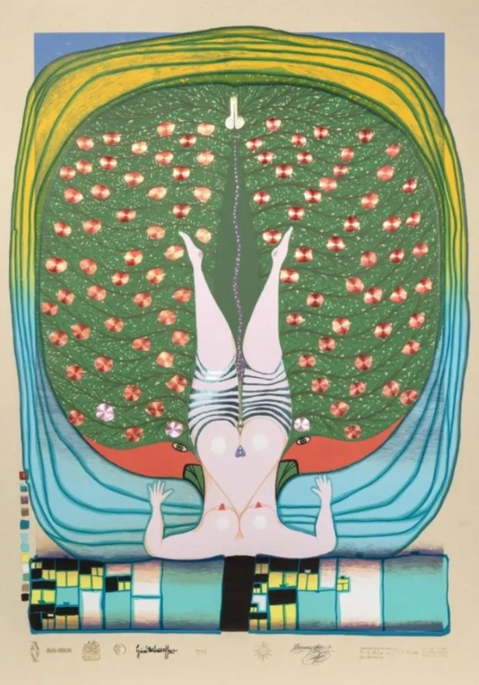 Múltiplo Hundertwasser - Homage To Schroder – Sonnenstern