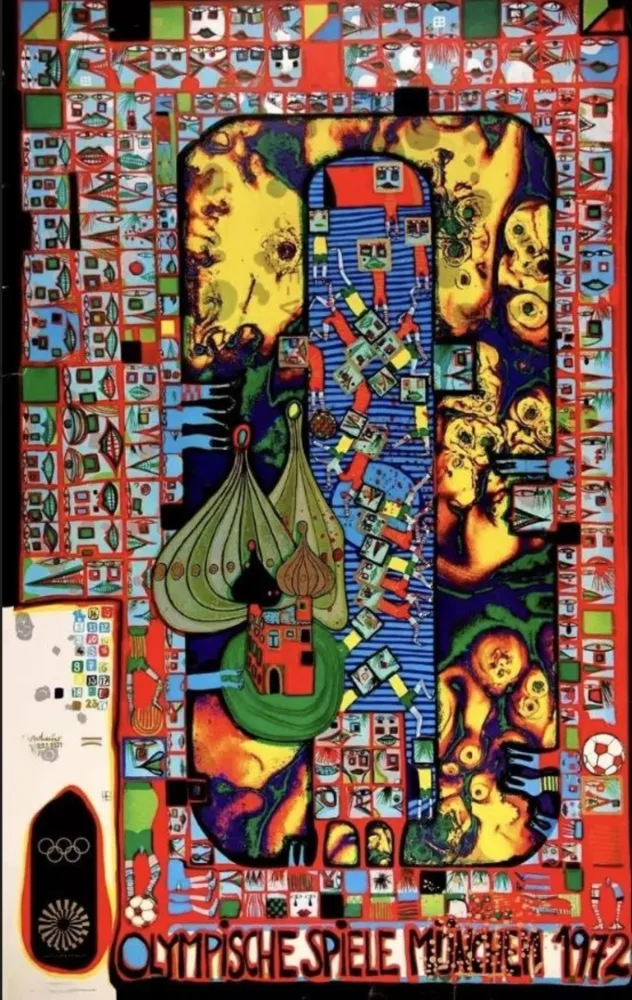 Múltiplo Hundertwasser - Olympic Red