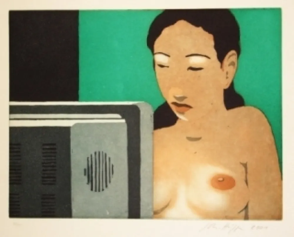 Água-Forte E Água-Tinta Hüppi - Sans titre 4