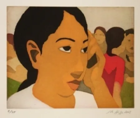 Água-Forte E Água-Tinta Hüppi - Sans titre