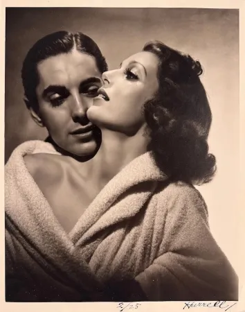 Fotografia Hurrell - Tyrone Power & Loretta Young