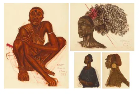 Sem Técnica Iacovleff  - Alexandre Iacovleff (1887-1938). Dessins et peintures d’Afrique. 1927