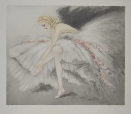 Gravura Icart - Fair Dancer, Music Hall