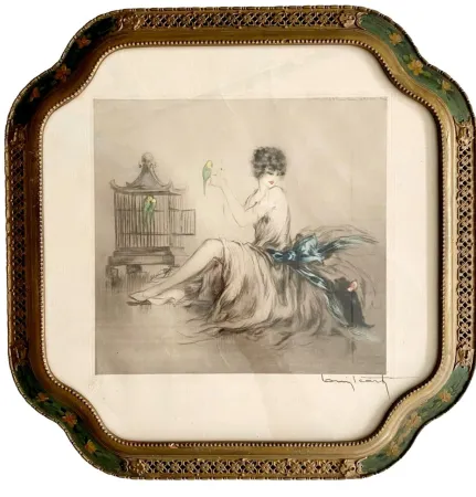 Água-Forte E Água-Tinta Icart - Jealousy