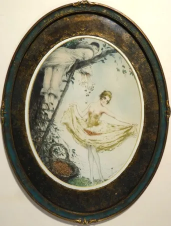 Água-Tinta Icart - Kirschenernte