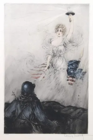 Gravura Icart - Miss Liberty