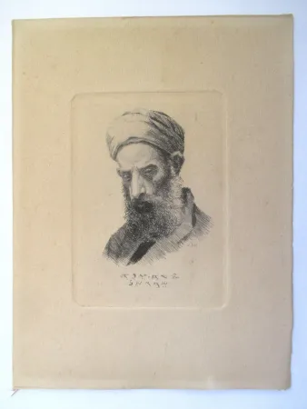 Gravura Ilsted - En Samaritaner -A Samaritan