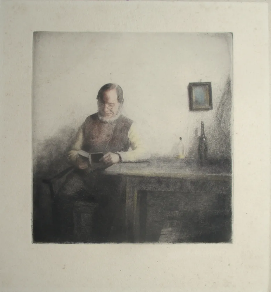 Gravura Ilsted - Hendrik (small etching)