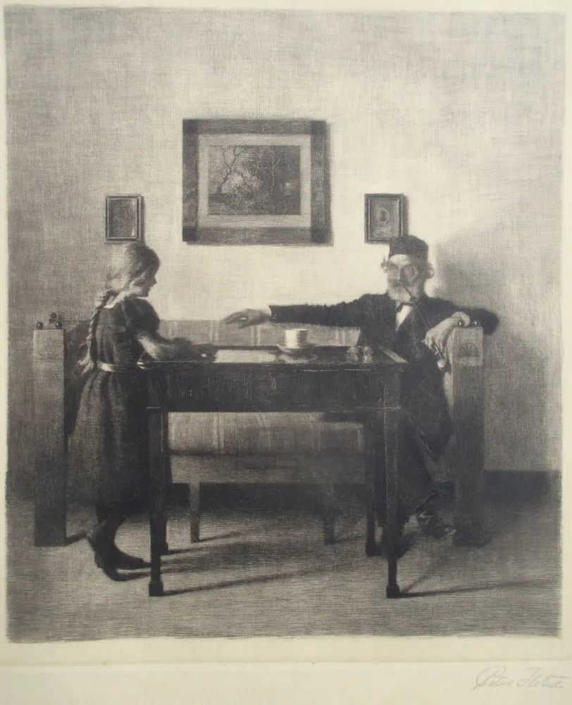 Gravura Ilsted - Visiting Granddad