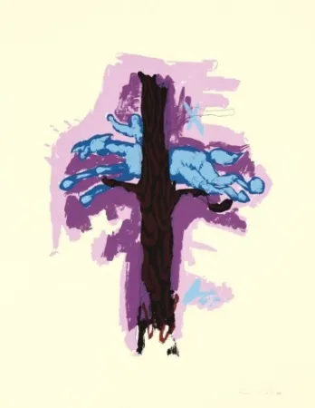 Múltiplo Immendorff - AT-Aquarell