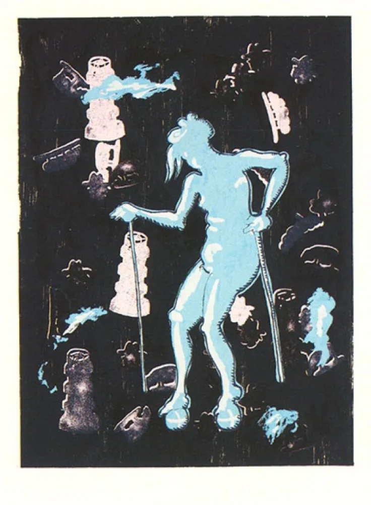 Múltiplo Immendorff - Dialog - Gertrude