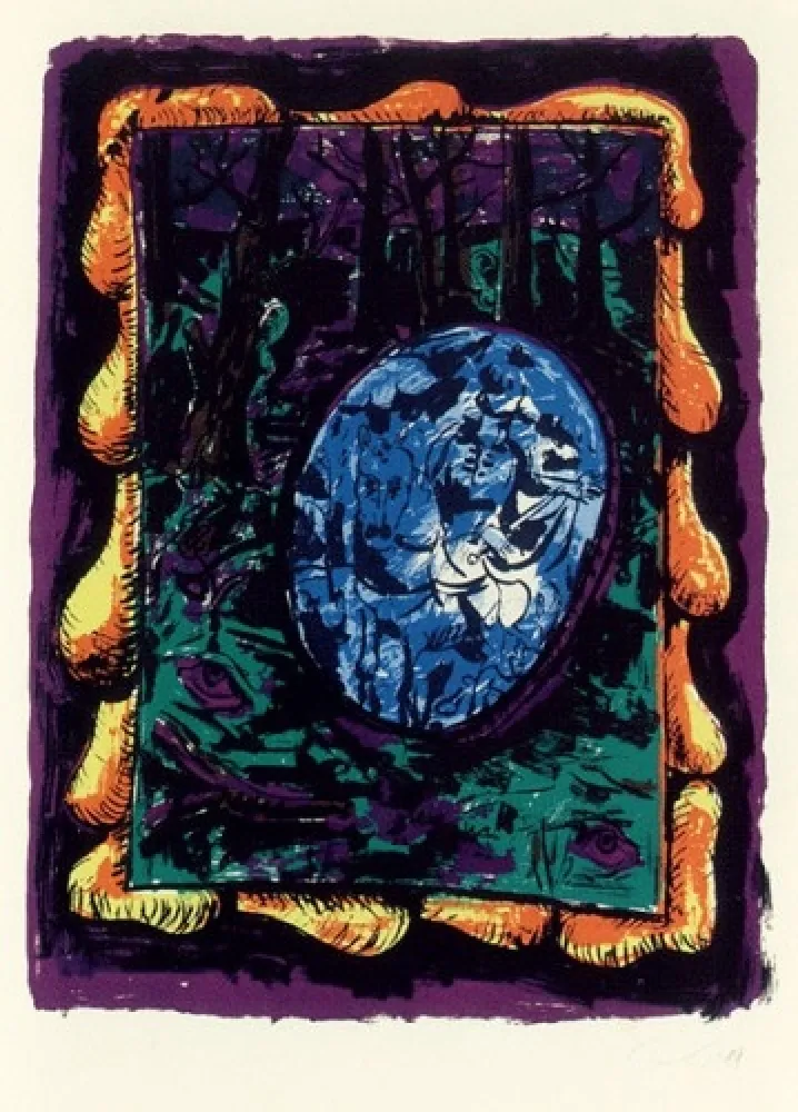 Múltiplo Immendorff - Malerwald