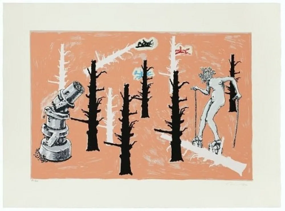 Múltiplo Immendorff - Schwarzes Schaf