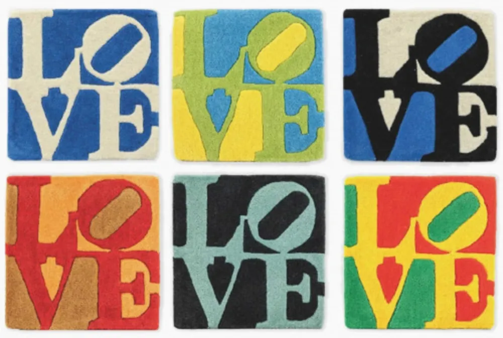 Múltiplo Indiana - Collection of 6 Hand-Woven Love Tapestries