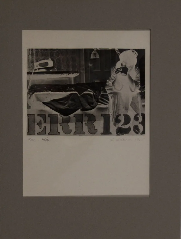 Água-Forte Indiana -  Err123