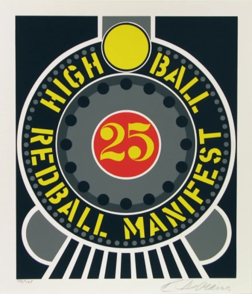 Serigrafia Indiana - High Ball Red Ball Manifest 25