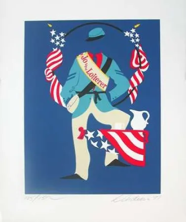 Serigrafia Indiana - Jo the Loiterer