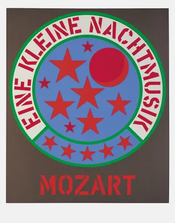 Serigrafia Indiana - Mozart - Eine kleine Nachtmusik