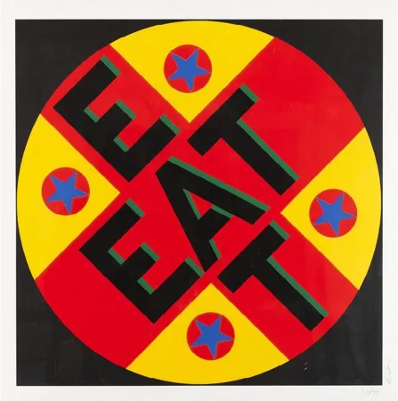 Serigrafia Indiana - The American Dream No. 2 - Eat