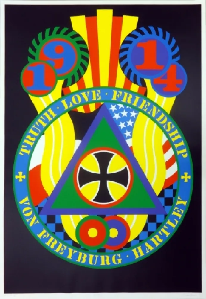 Serigrafia Indiana - The Hartley Elegies: Berlin Series, KvF V, 1990