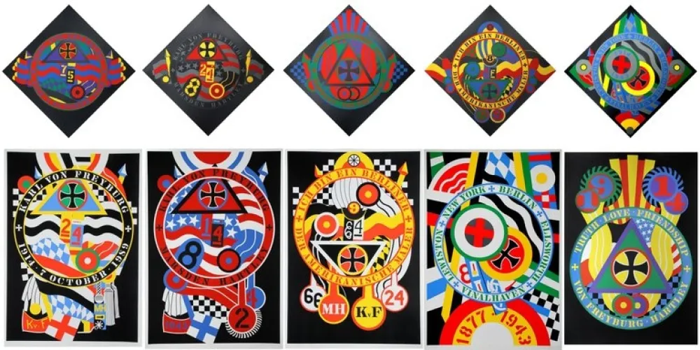 Serigrafia Indiana - The Hartley Elegies: The Berlin Series - KvF I - X