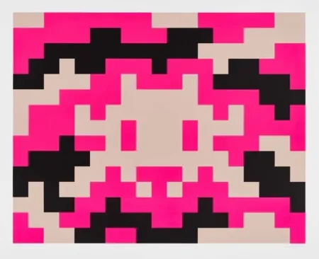 Serigrafia Invader - CAMO XXL-3C-M1