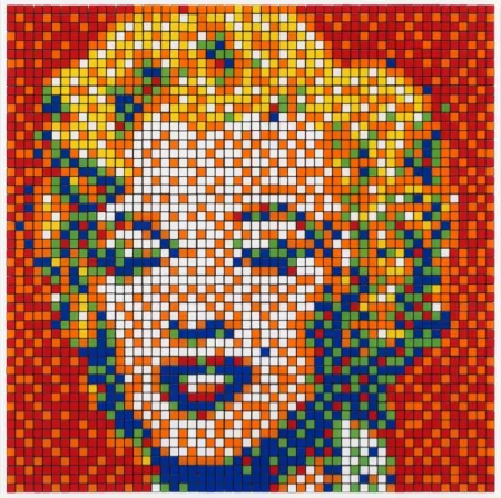 Múltiplo Invader - Rubik Shot Red Marilyn NVDR1-4
