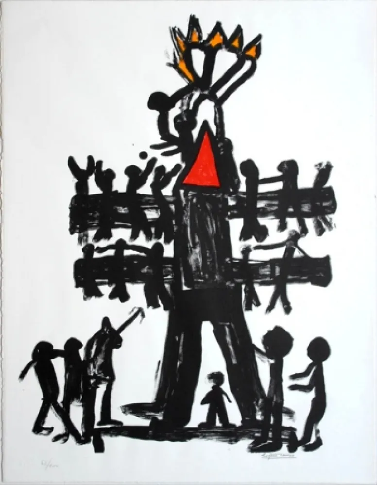 Litografia Ionesco - Untitled