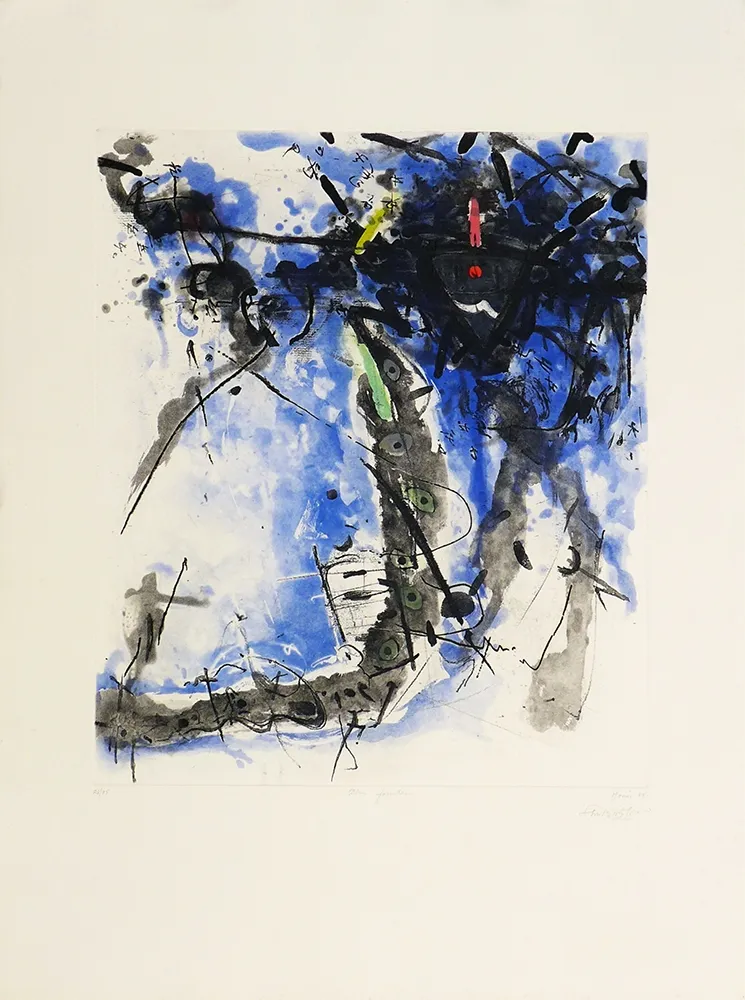 Água-Tinta Islam - Blue Fountain