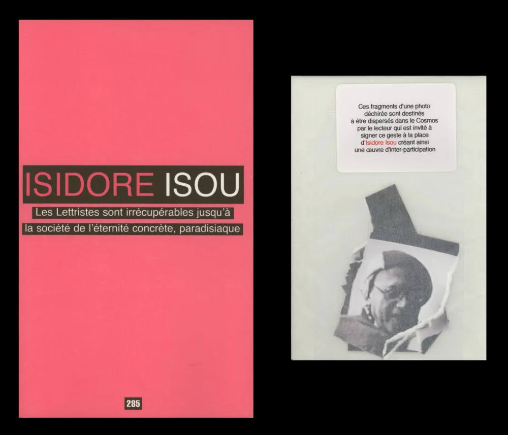 Livro Ilustrado Isou - L'art en écrit  