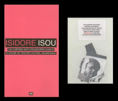 Livro Ilustrado Isou - L'art en écrit  