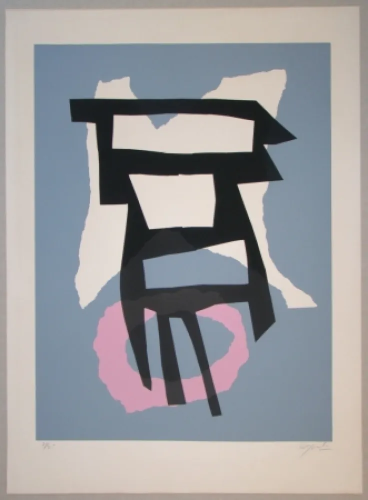 Serigrafia Jacobsen - Composition pour Le Fer et le Feu