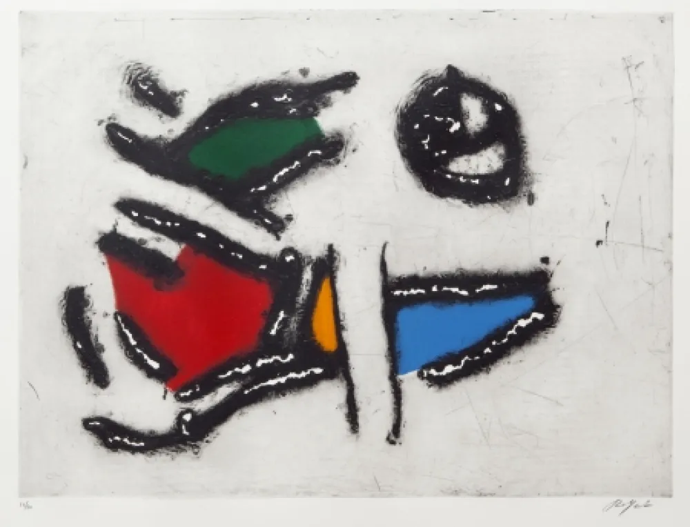 Água-Tinta Jacobsen - La Seine - Les poissons