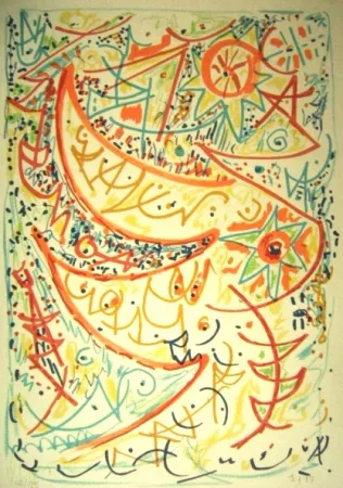 Litografia Jacobsen - Maske