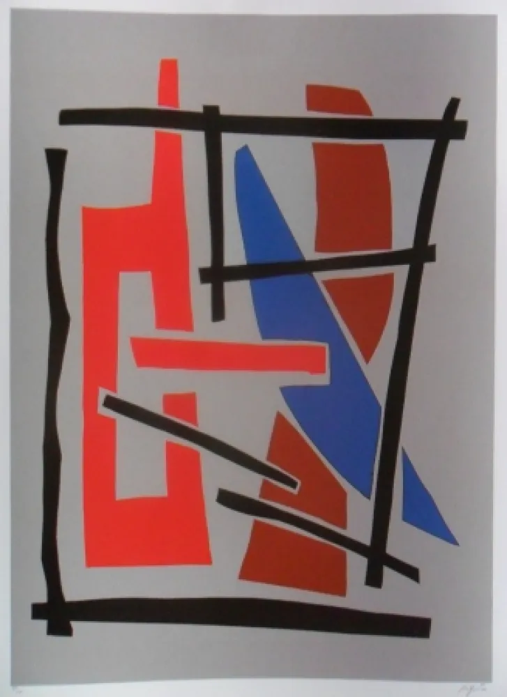 Serigrafia Jacobsen - Visions Sculpturales III