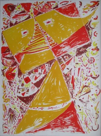 Litografia Jacobsen - Yellow Mask