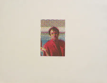 Água-Forte E Água-Tinta Jacquet - Portrait de Mario Schifano