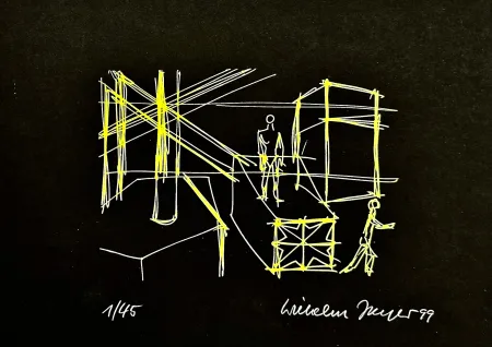 Serigrafia Jaeger - Begegnungen Gelb