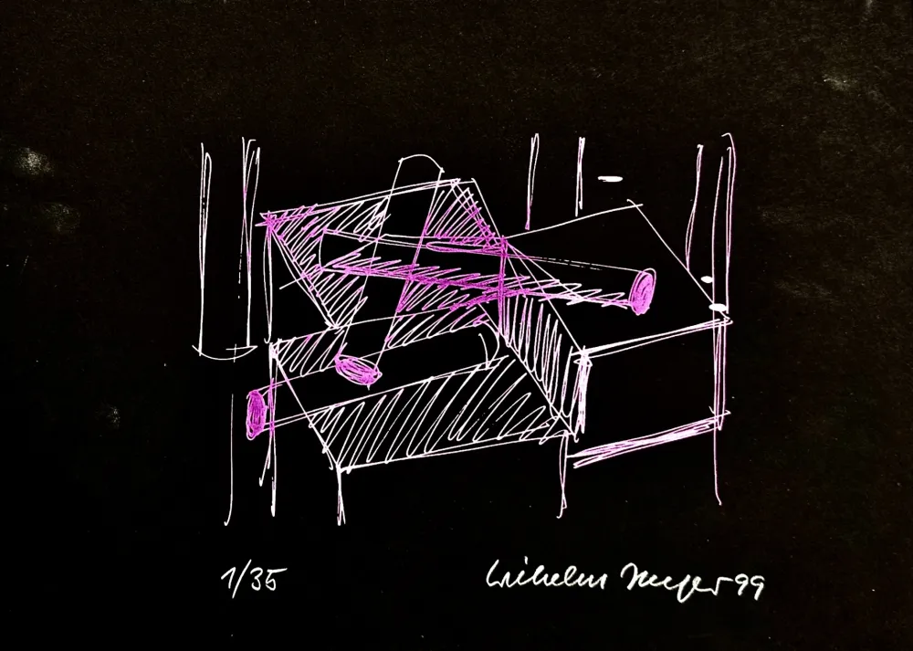 Serigrafia Jaeger - Konstruktive Elemente Rosa