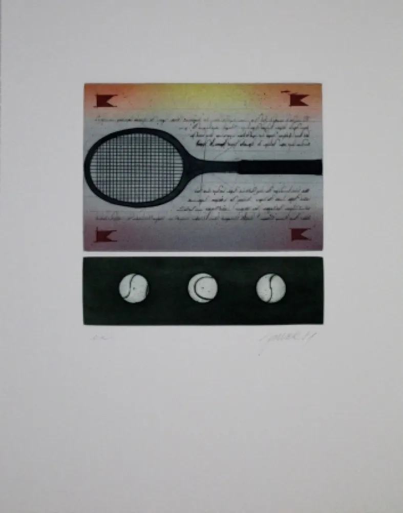 Água-Forte E Água-Tinta Janak - Tennisschläger / Tennis Racquet